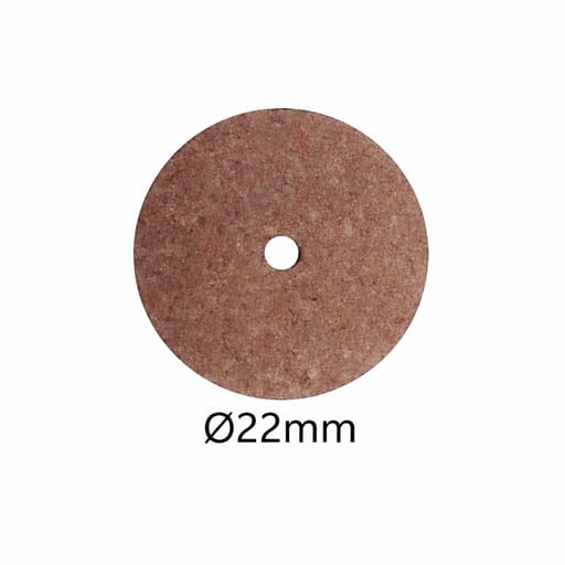 San-I Silicon Carbide Surface Grinding & Seperation Discs for Ceramics Ø22 x 0.40 x 1.8mm (100pcs)