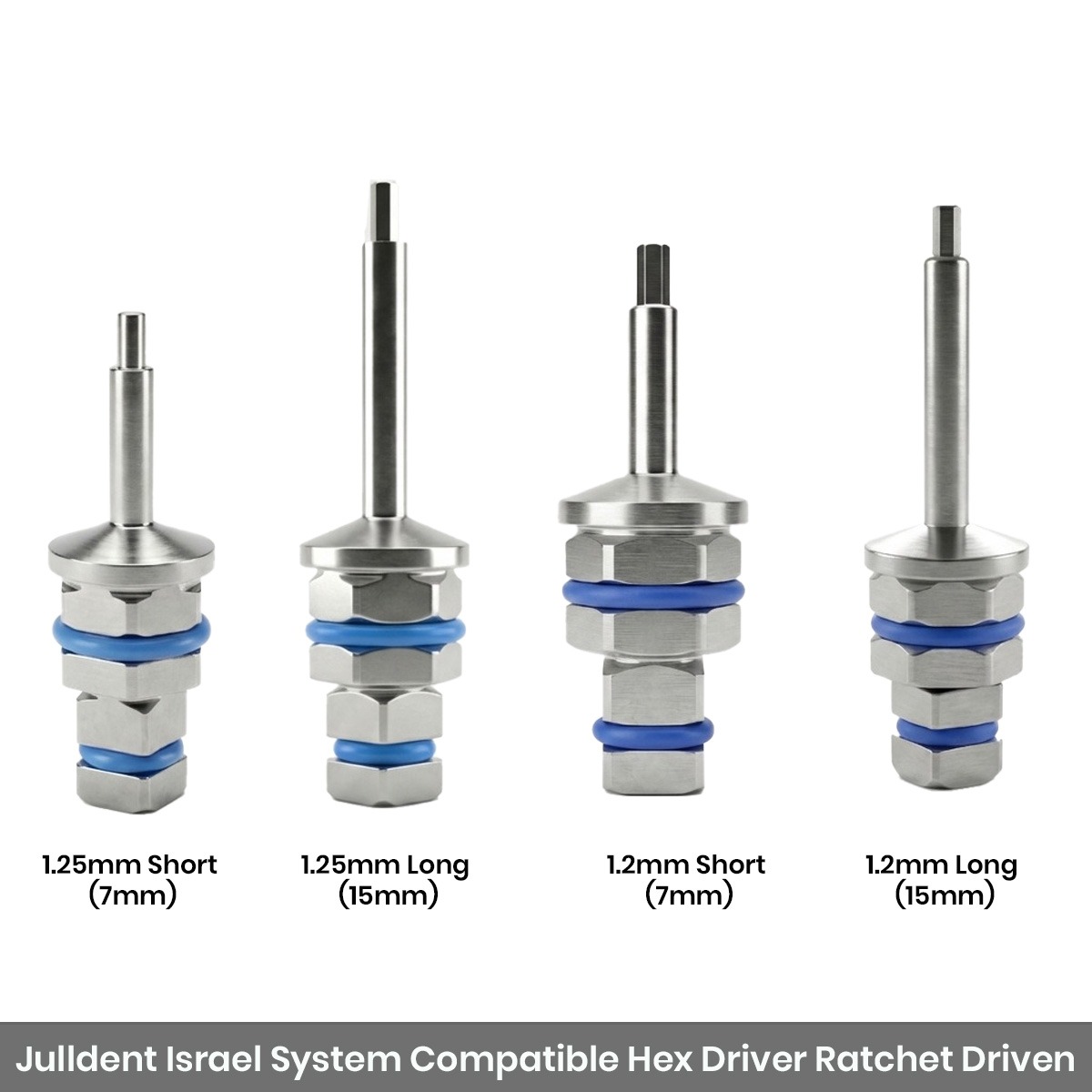 Julldent Implant Drivers and Hex Drivers
