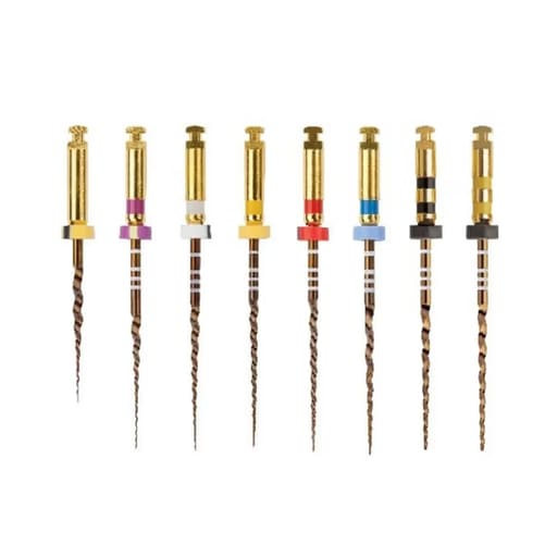 Dentsply Protaper Gold Rotary Files 25mm (Pack of 6)