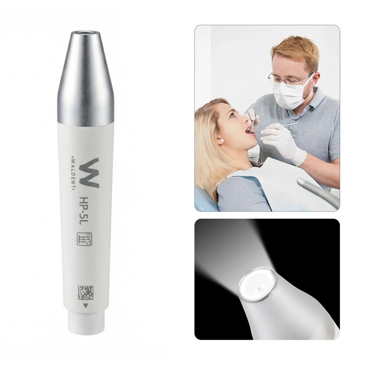 Waldent Scaler Handpiece For Ultrawave MaxPiezo 4 LED Ultrasonic Scaler 