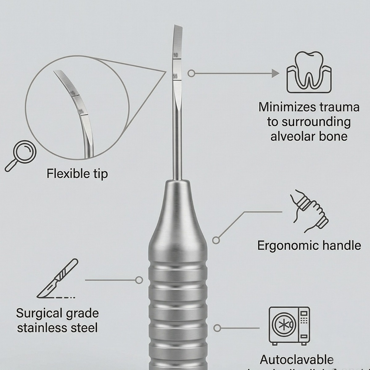 GDC Periotomes Flexi (PTF3)