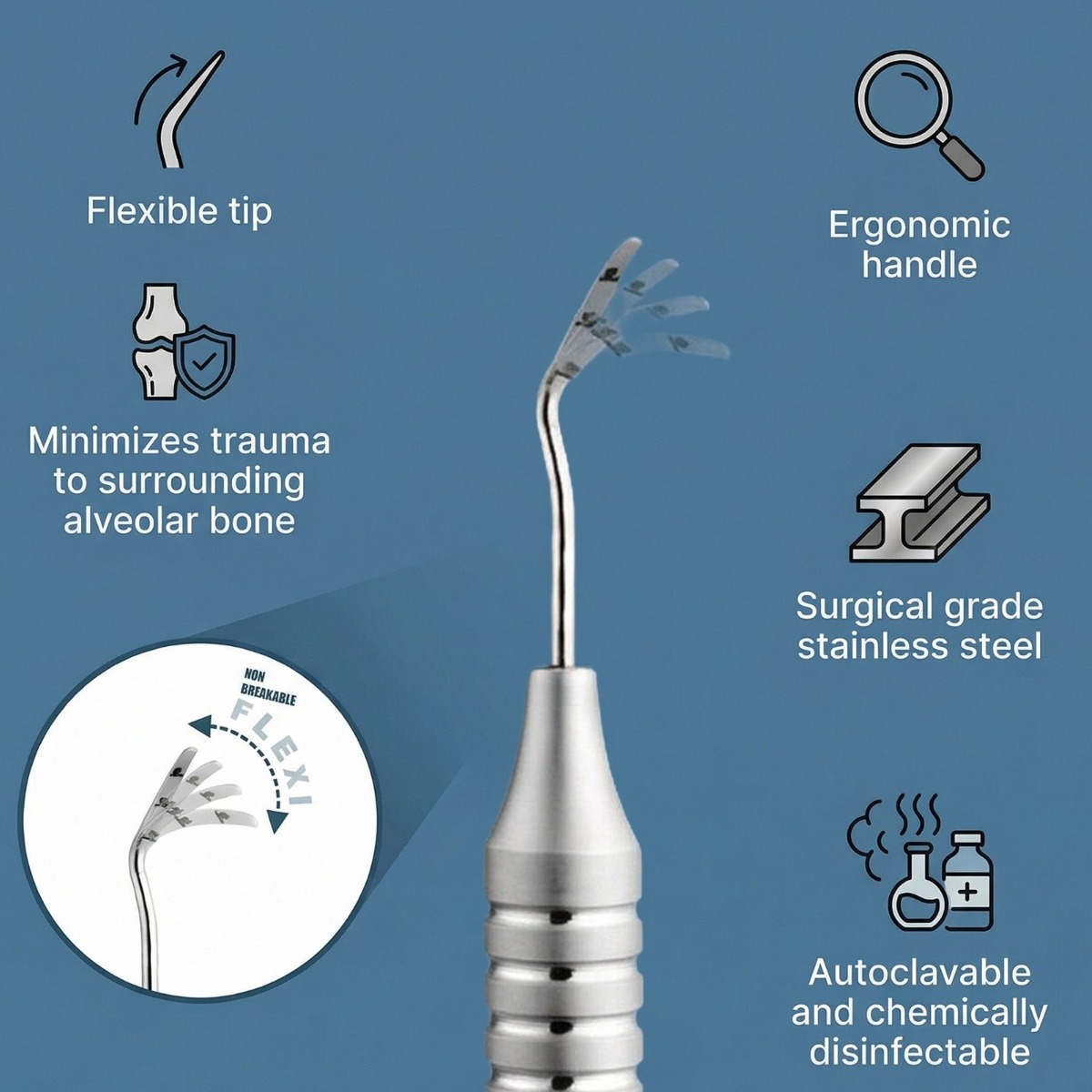 GDC Periotomes Flexi (PTF5)