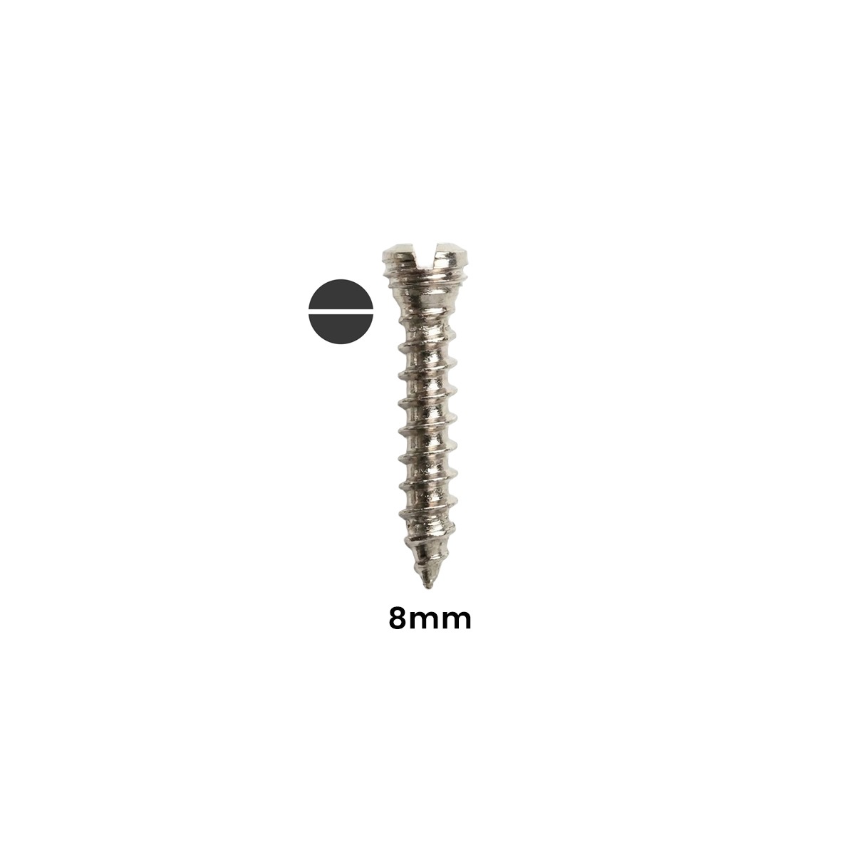 SK Surgicals SS Locking Screws - 2mm x 8mm (2008SLC)