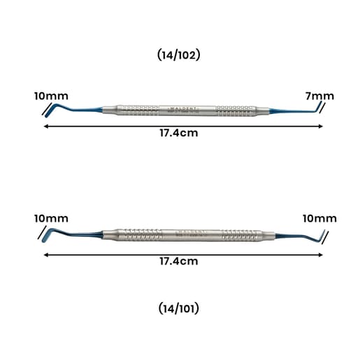 Waldent Plasma+ Composite Instrument Kit of 2 (K14/3)