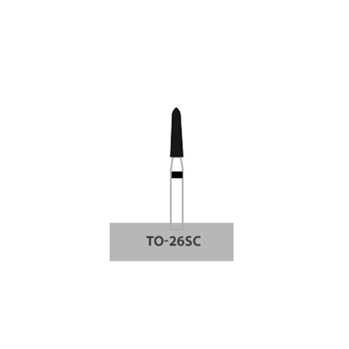 Frank Diamond Bur TO-26SC | Made in Germany (Pack of 1)