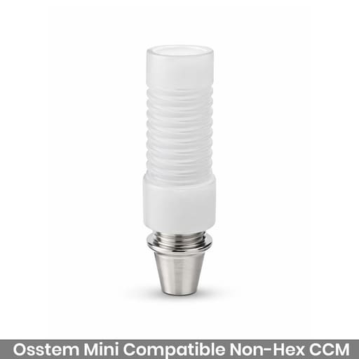 Dentaltech Osstem Mini Compatible Non-Hex CCM Castable Abutment