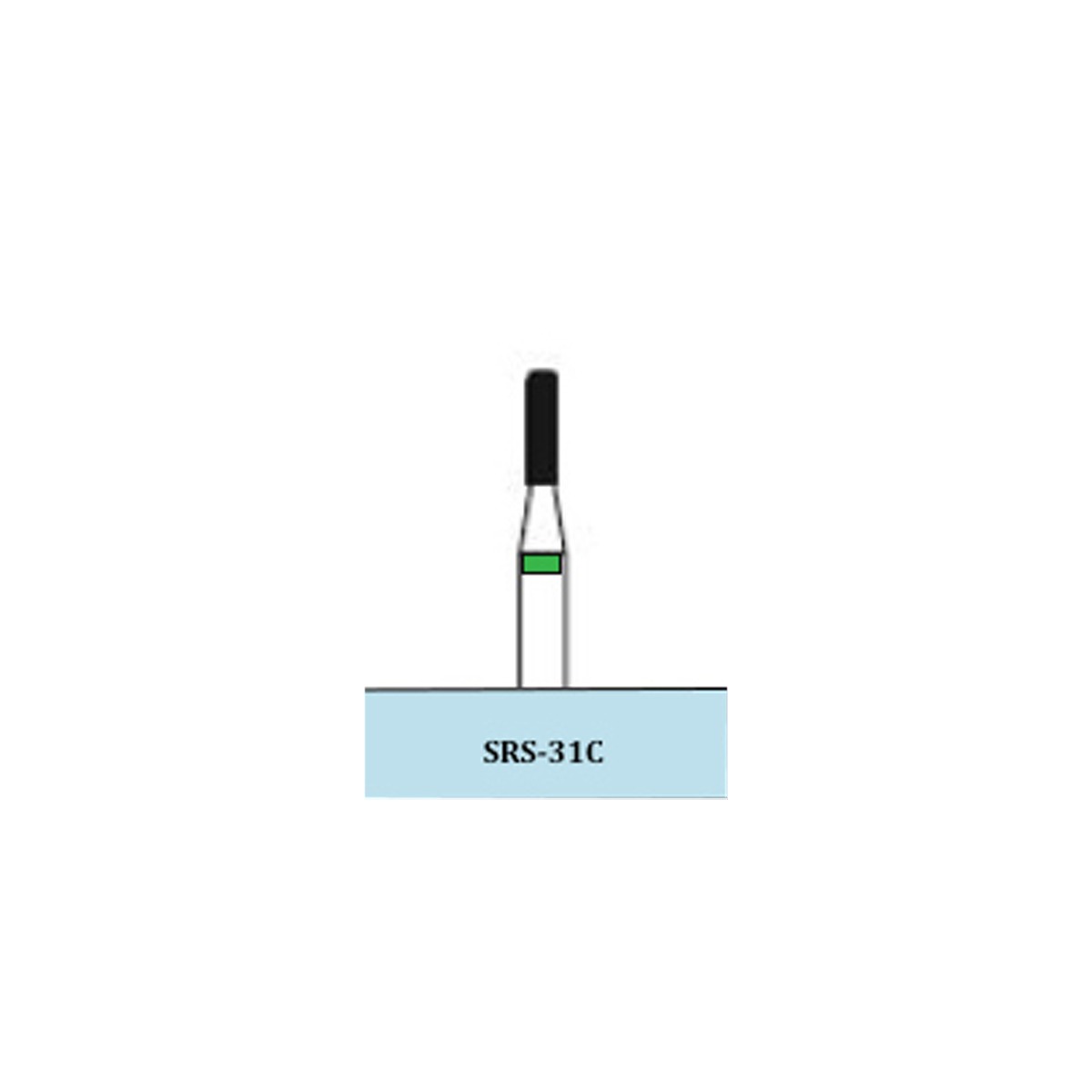 Frank Diamond Bur SRS-31C | Made in Germany (Pack of 1)