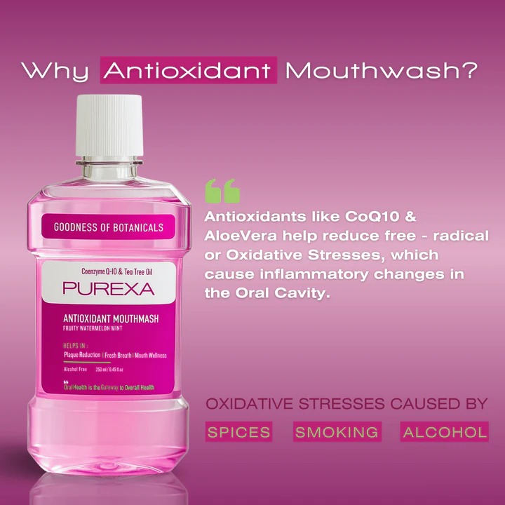 Purexa Antioxdant Mouthwashes (Pack of 10)