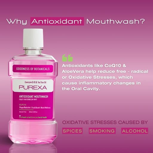 Purexa Antioxdant Mouthwashes (Pack of 10)