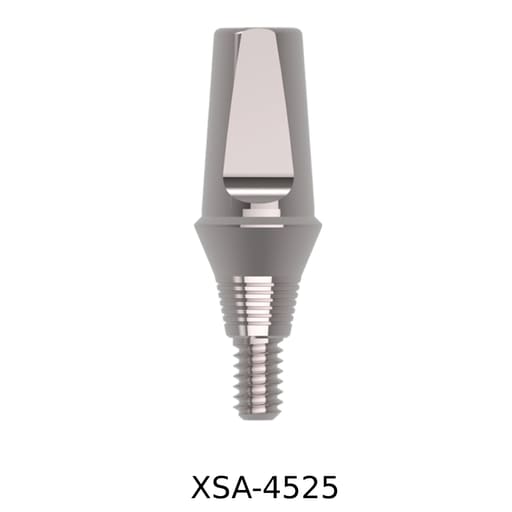 Xcem Dental Implant Mini Submerged Solid Abutment 4.5mm x G/H 2mm x 5.5mm (XSA-4525)