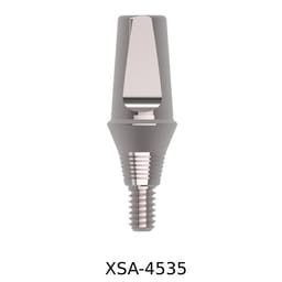 Xcem Dental Implant Mini Submerged Solid Abutment 4.5mm x G/H 3mm x 5.5mm (XSA-4535)