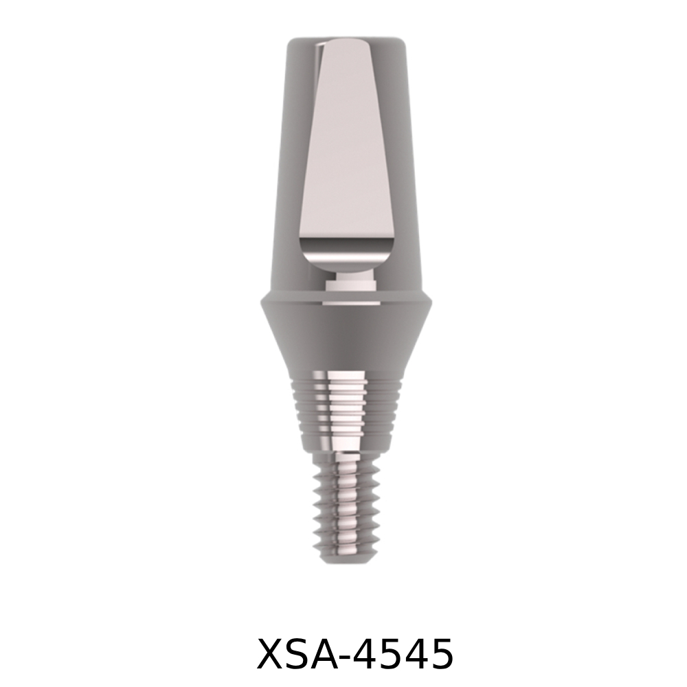 Xcem Dental Implant Mini Submerged Solid Abutment 4.5mm x G/H 4mm x 5.5mm (XSA-4545)