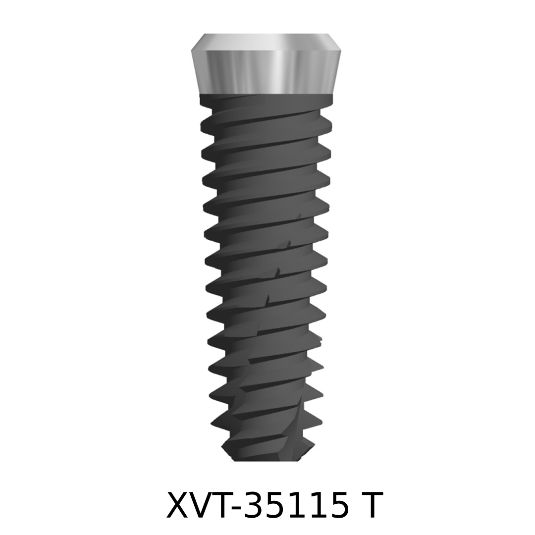 Xcem XVT Tissue Level Dental Implant 3.5mm x 11.5mm (XVT-35115 T)