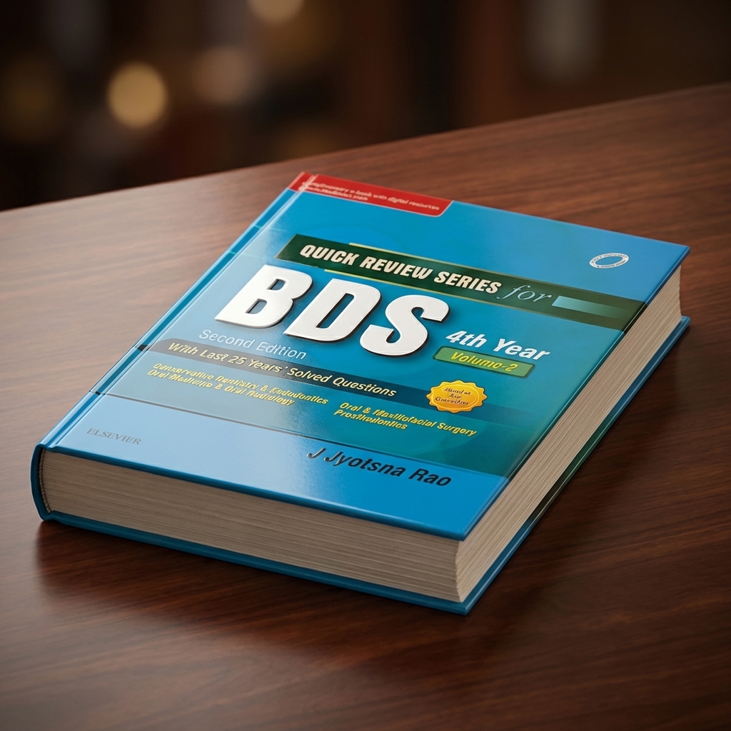 Quick Review Series for BDS 4th Year - Vol. 2 (ISBN: 248805)