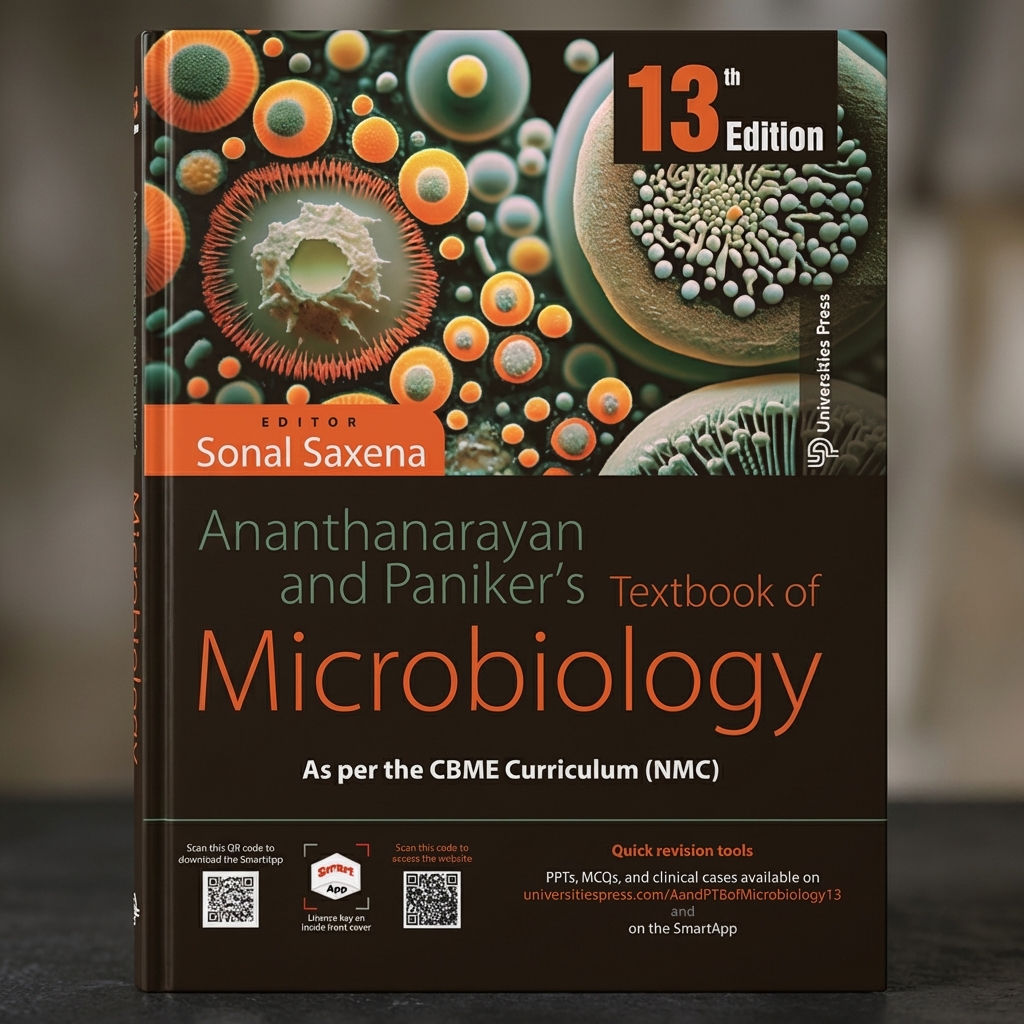 Ananthanarayan And Paniker's Textbook Of Microbiology 13th Edition (ISBN - 330659)