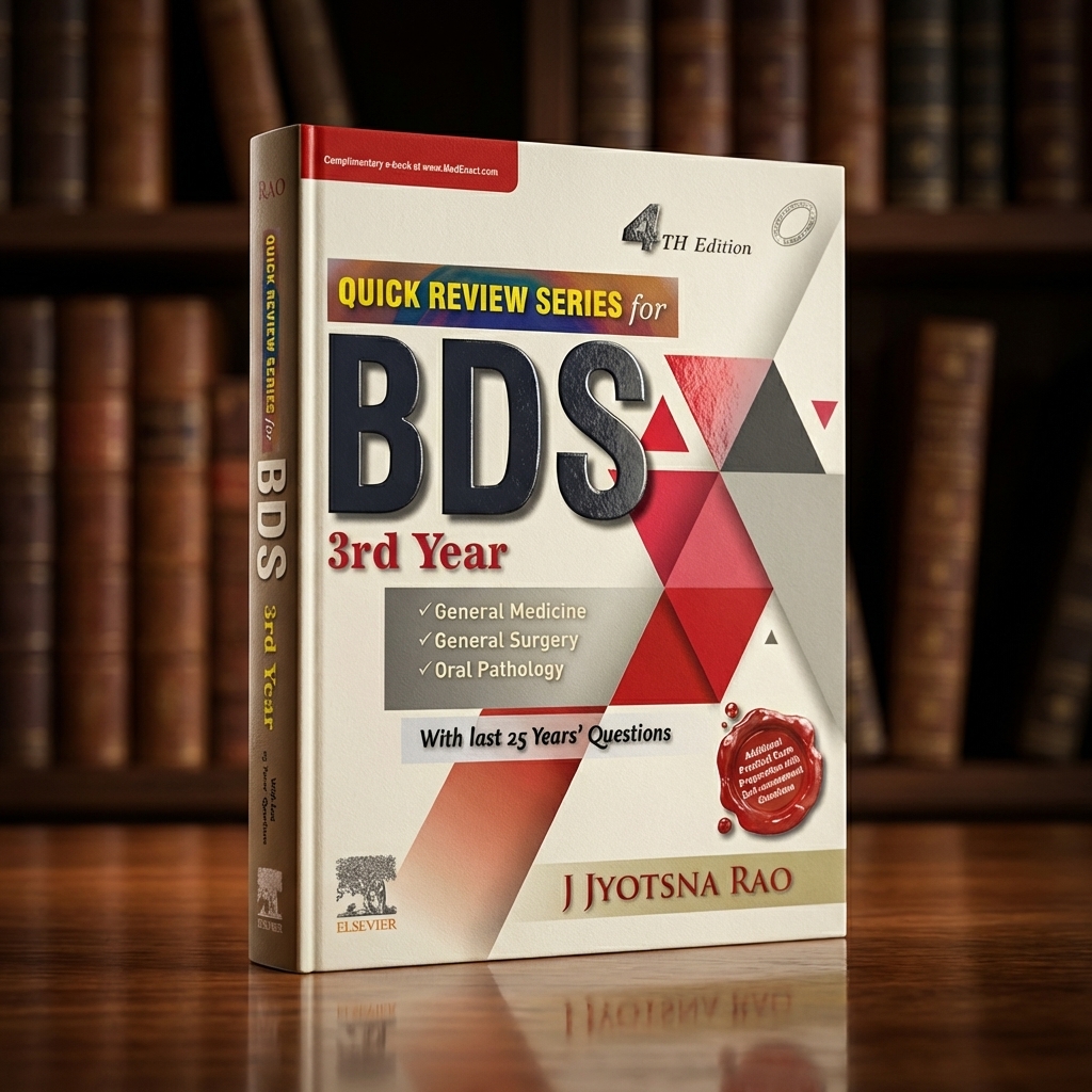 Quick Review Series for BDS 3rd Year (ISBN: 264751)