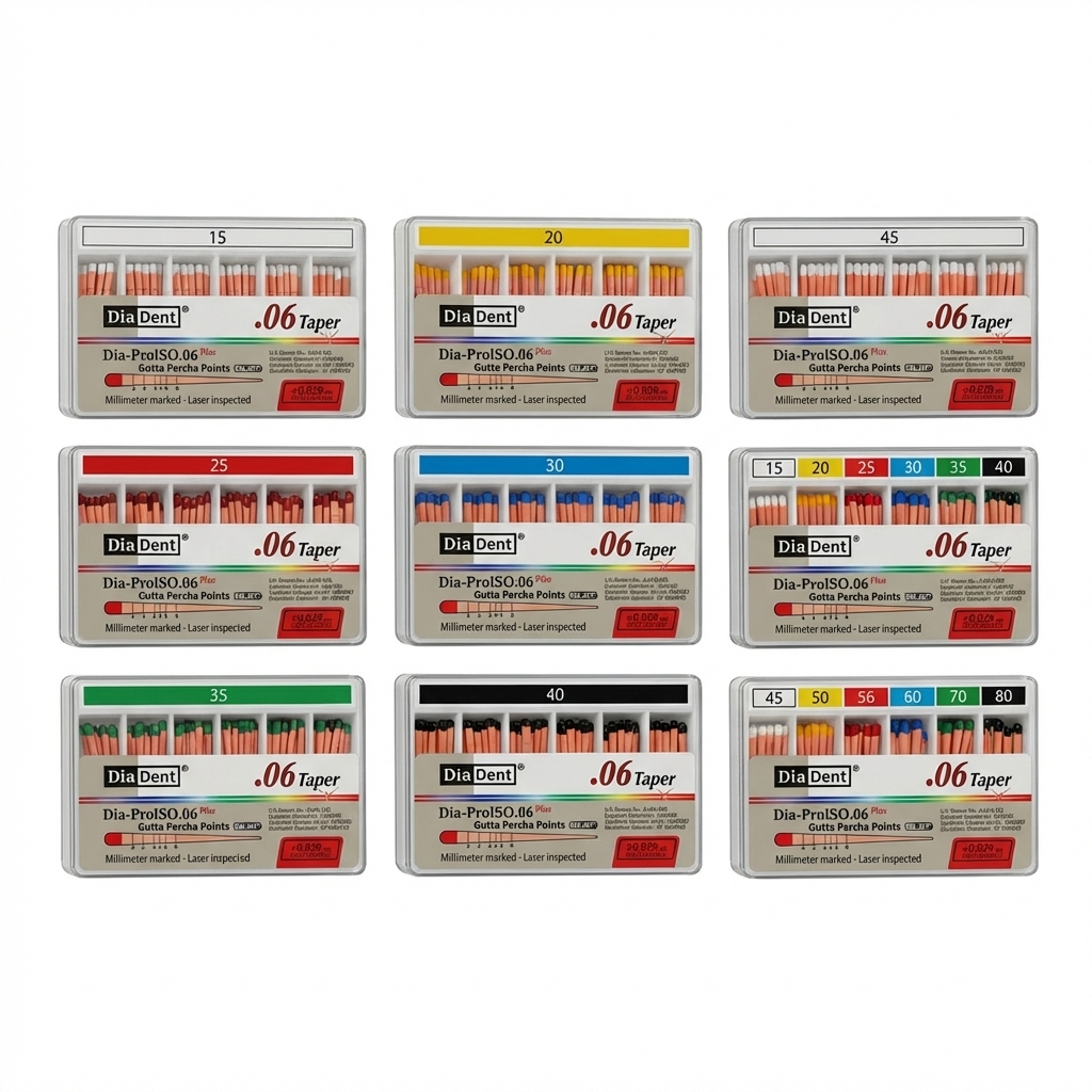 Diadent Gutta Percha Points 6%