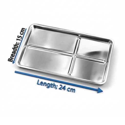 Dentis Stainless Steel Instrument Trays