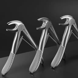 Waldent Pedo Extraction Forceps Kit Set of 7 (K1/2) - 5