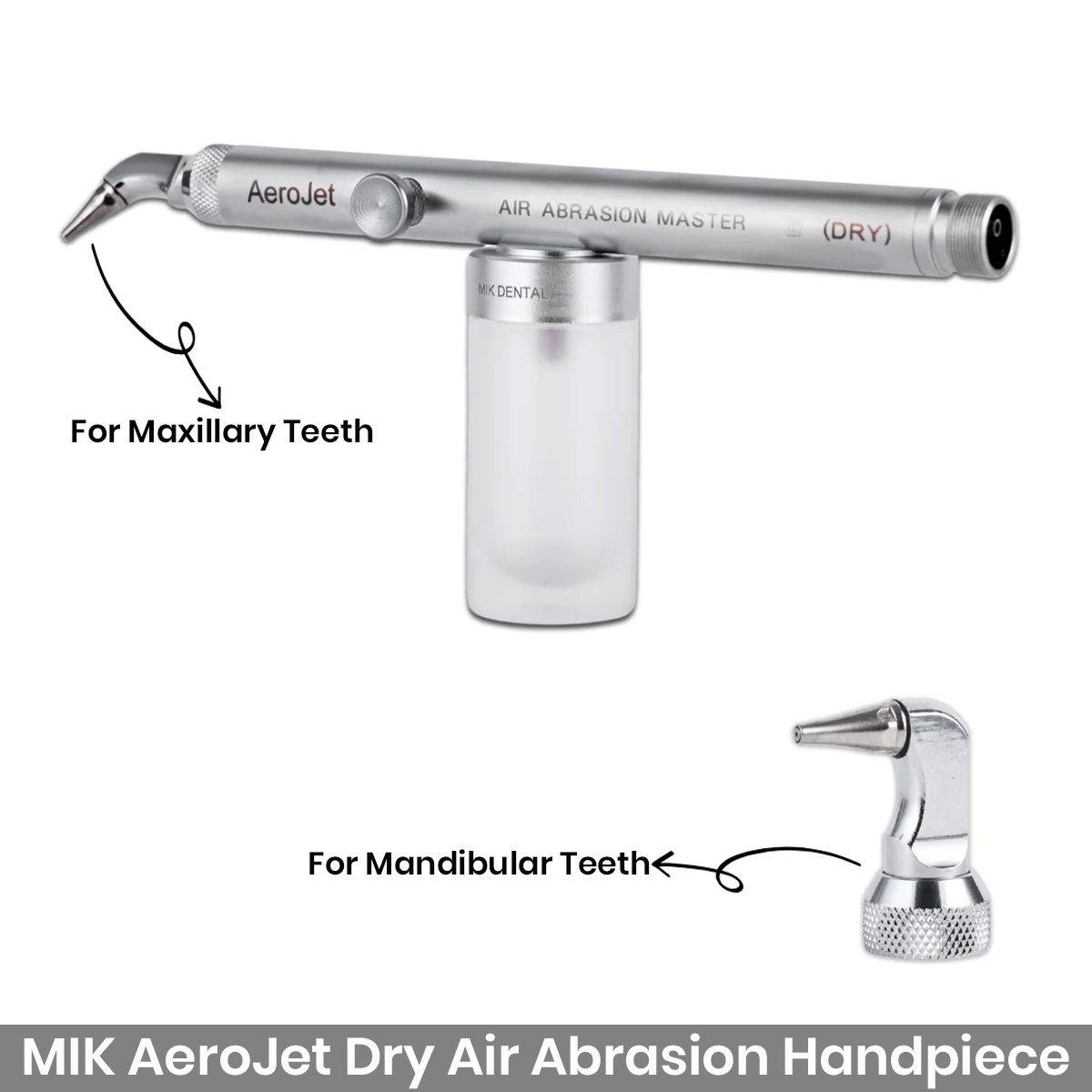 MIK AeroJet Dry Air Abrasion Handpiece