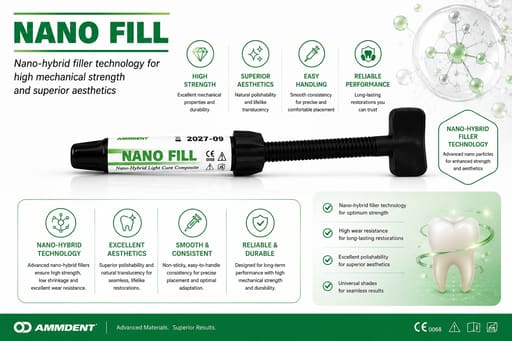 Ammdent Nano Fill Hybrid Composite Kit