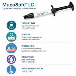 Anabond Mucosafe LC Temporary Mucosal Protector 1.5gm (Pack of 1) - 5