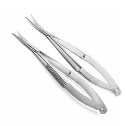 API Surgical Scissors Premium - Castroveijo Curved Small T.C