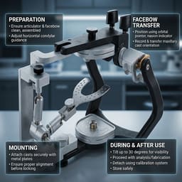 Corident C.S.A-400 Dental Articulator with Facebow - 7