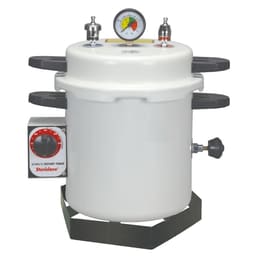 Life Stericlave With Rotary Timer - 22 Litres With Drum (11 x 9 inches) [ST1212EPT] (Suitable for Sterilizing IMPLANT KIT)
