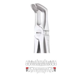 GDC Extraction Forcep Lower Third Molars - 79 Atraumatic (AFX79)
