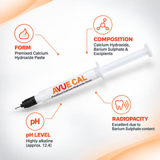 Avue AvueCal - Premixed Calcium Hydroxide Syringe