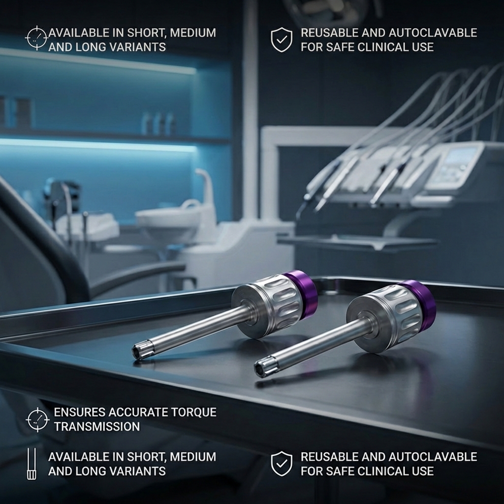 Dentaltech Prosthetic Hex Drivers - Straumann Implant Compatible