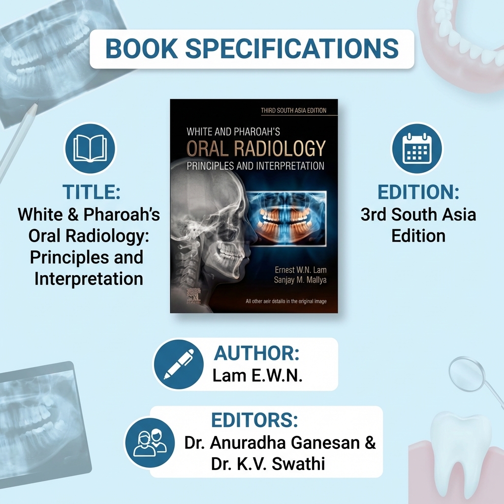 White And Pharoah's Oral Radiology: Principles And Interpretation 3rd South Asia Edition (ISBN - 270554)