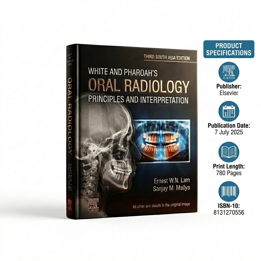 White And Pharoah's Oral Radiology: Principles And Interpretation 3rd South Asia Edition (ISBN - 270554)