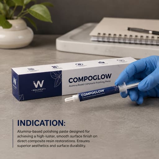 Waldent Compoglow Composite Polishing Paste 4gm