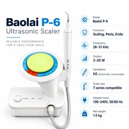 Baolai P-6 Ultrasonic Scaler with Endo Tips (Refurbished) - 2