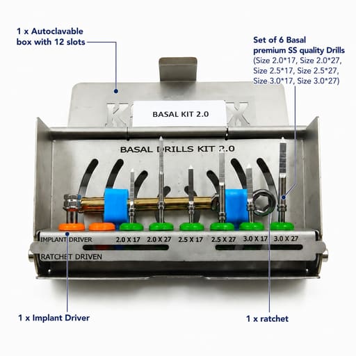 Julldent Basal Implant Kit 2.0 (JULL-DENT 221)