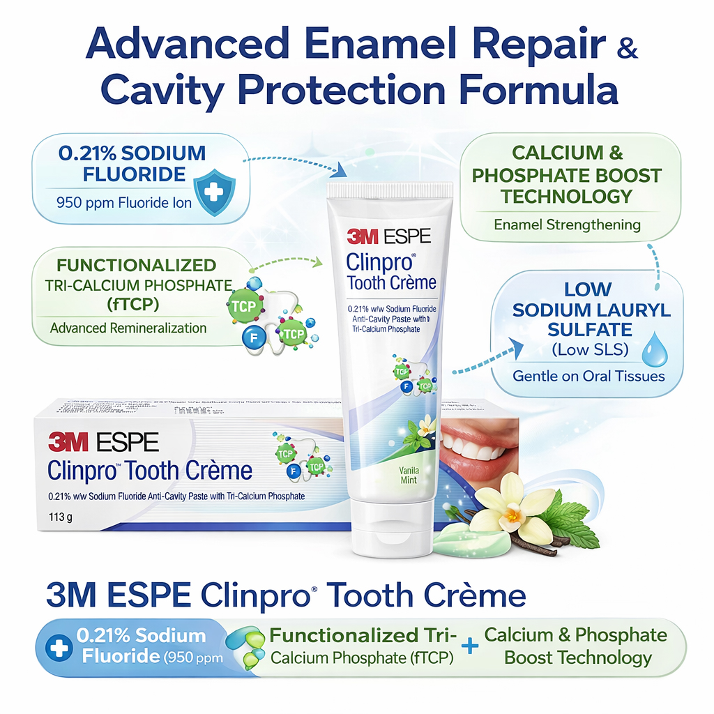 3M ESPE Clinpro Tooth Creme Vanilla Mint