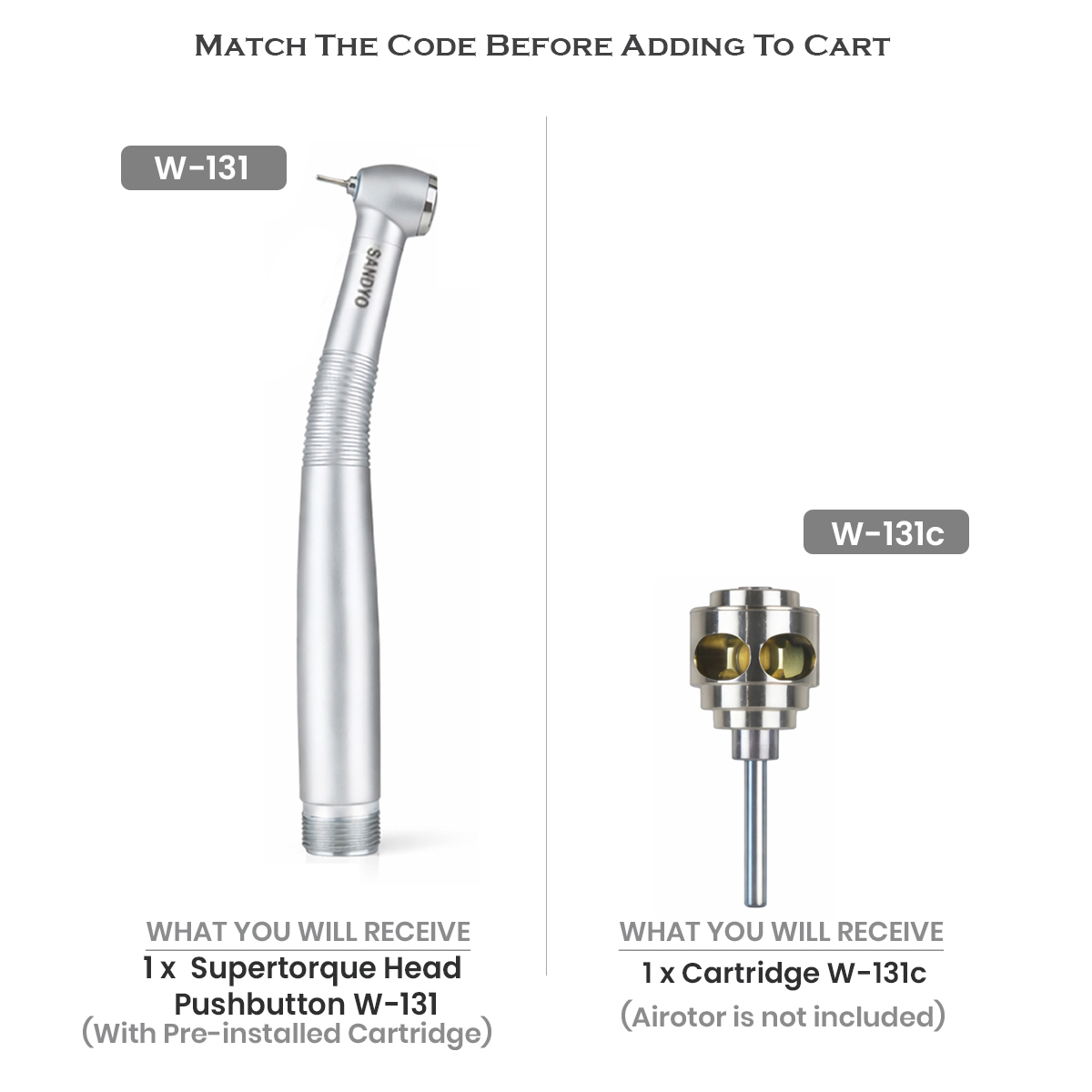 Waldent Sandyo Airotor – Supertorque Head