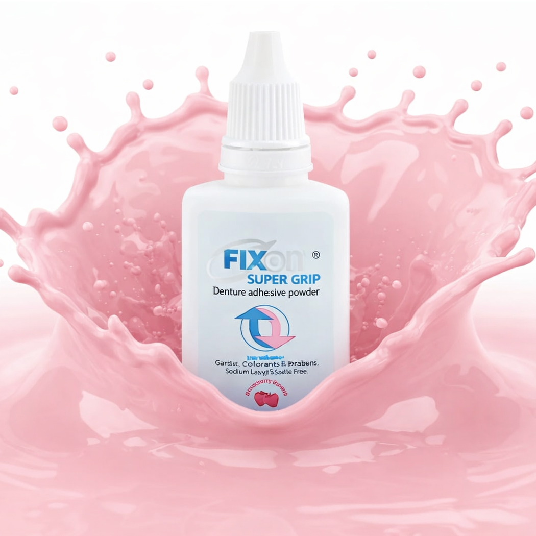 ICPA Fixon Super Grip Denture Adhesive Powder (Pack of 4)