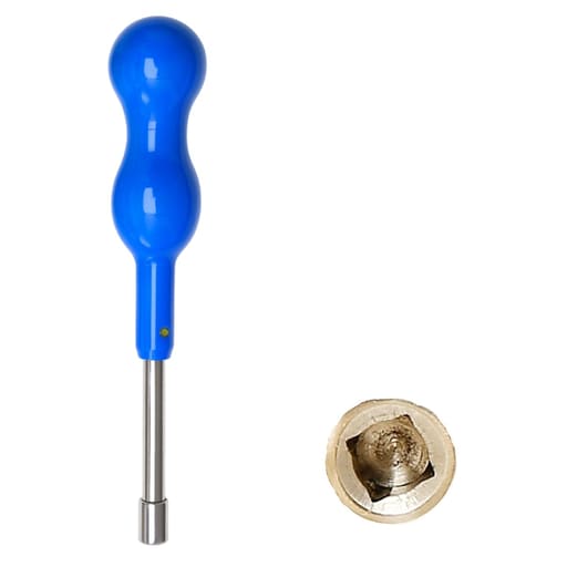 Julldent Square 4.0mm Head With Blue Handle
