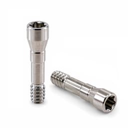 Mediden Straumann Bone Level NC Compatible Titanium Abutment Screw (S-63) (Pack of 10) - 4