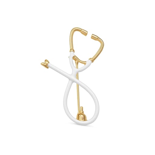 iDENTical Stethoscope Shape Brooch - Pack of 1 (ZYR-7802)