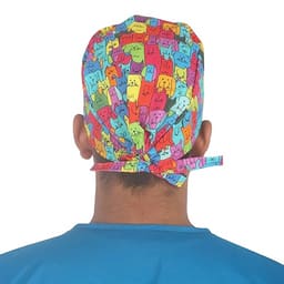 Uniform Craft Printed Scrub Caps - 3