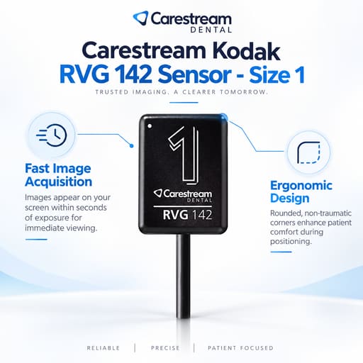 Carestream Kodak RVG 142 Sensor - Size 1 
