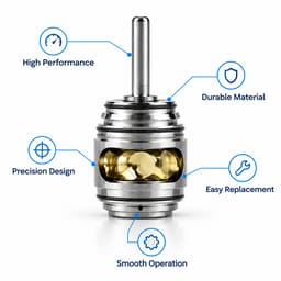 Cartridge For Waldent Tesla Airotor Standard Head (W-160C) - 4
