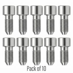 Mediden DIO Implant Compatible Multi Unit Titanium Abutment Screw (DIMUS) (Pack of 10)