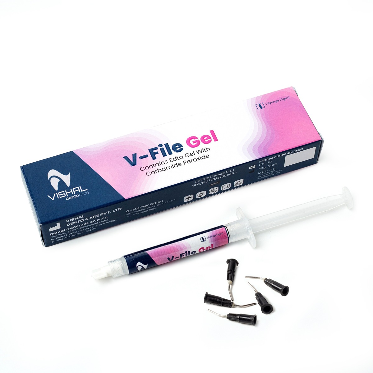 Vishal Dentocare V ‐ File Gel (Short Expiry 07-2026)