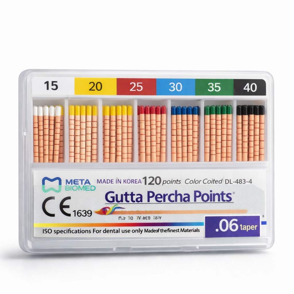 Meta Gutta Percha Points Special Taper 0.06 #15-40