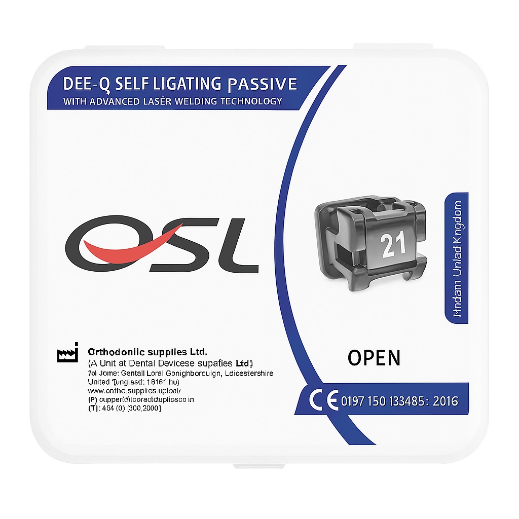 OSL DEE-Q Metal Self Ligating Bracket Kit MBT0.022 